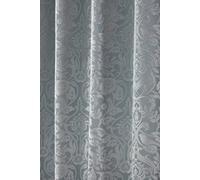 New Edge Blinds Harrow Lined Eyelet Jacquard Curtains in Duck Egg Blue | Size: 168 cm width x 183 cm drop New Edge Blinds Duck Egg Blue 168 cm width x 183 cm drop