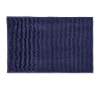 New Edge Blinds Marlow Collection Soft Touch Non-Slip Bathroom Rug in Blue | Size: 45 cm width x 75 cm drop New Edge Blinds Blue 45 cm width x 75 cm drop