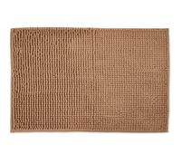 New Edge Blinds Marlow Collection Soft Touch Non-Slip Bathroom Rug in Brown | Size: 45 cm width x 75 cm drop New Edge Blinds Brown 45 cm width x 75 cm drop