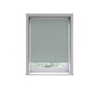 NewEdgeBlinds No Drill Duck Egg Blue Thermal Blackout Roller Blind (170cm Drop) - 55cm