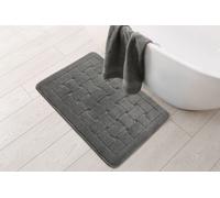 New Edge Blinds Shades Collection Bath Mat in Grey | Size: 45 cm width x 75 cm drop New Edge Blinds Grey 45 cm width x 75 cm drop