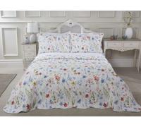 New Edge Blinds Summer Meadow Bedspread | Size: King New Edge Blinds Multicolor King