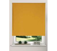 New Edge Blinds Thermal Blackout Roller Blinds 175cm Drop x Width 120cm Ochre in Burnt Orange | Size: 125 cm width x 175 cm drop New Edge Blinds Burnt Orange 125 cm width x 175 cm drop