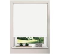 New Edge Blinds Thermal Blackout Roller Trimmable Blinds 165cm Drop in White | Size: 75 cm width x 165 cm drop New Edge Blinds White 75 cm width x 165 cm drop
