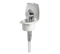 New Edge white shower PVC SS hose 2.5 m - 1 PC Osculati - 15.160.01 - 1516001