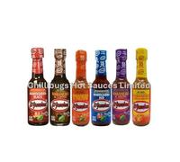 NEW El Yucateco Sauce Set - Ghost, Chiltepin, Pineapple, Marisquera Black, Marisquera Red and Coffee