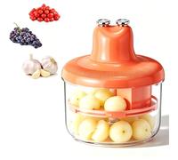 New Electric Peeler, Automatic Peel Machine, Rechargeable Wireless Fruit and Vegetable Skin Remover, Dual Mode, for Garlic & Cherry, Tomato, Plums Orange