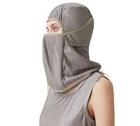 New Electromagnetic Radiation Protective Head Cover, EMF Shielding 100% Silver Fiber Head Hood, Mobile Phone, Computer, TV, WiFi Radiation Protective,L
