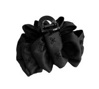 New Elegant Print Hair Clip Bow Hair Claw For Women Large Size Fashion Headwear Hairpin Accessories Barrette Crab J5x5 Hair