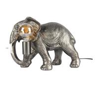 New Elephant Table Lamp, Creates A Warm, Inviting Ambience, Add A Bit of Whimsy to Your Decor, Make A Striking Addition to Your Interiors, Ideal for Living Rooms - Silver