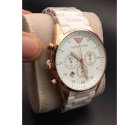 Emporio Armani AR5919 Men's Sportivo Watch White