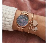 Emporio Armani Ginni T-Bar Ladies WatchÂMother of Pearl DialÂStainlessÂAR11145