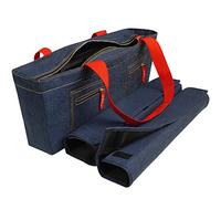 NEW! - Empty Mahjong Bag - Denim Soft Bag by Linda Li - Empty Bag Only
