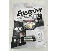 New Energizer Vision HD+ Focus Headlamp Headlight 400 LUMENS LED 3 Max batteries