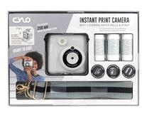 New Engaging Instant Print Camera - Grey- Innovative Inkless Thermal Printing Technology -Snap Away And Create Instant Memories A Great Way To Mark Those Special Moments With Family-B01