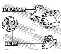 Mounting For Toyota T100 92-93 PICKUP 78-83 HILUX 88-97 4 89-95 Rear