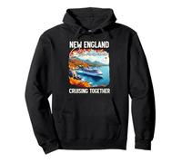 New England Canada Cruise, Cruising Together Fall Autumn Pullover Hoodie