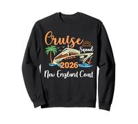 New England Coast Cruise Squad 2026 Family Holiday Matching Sweatshirt
