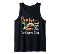 New England Coast Cruise Squad 2026 Family Holiday Matching Tank Top