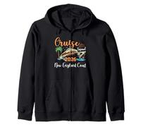 New England Coast Cruise Squad 2026 Family Holiday Matching Zip Hoodie