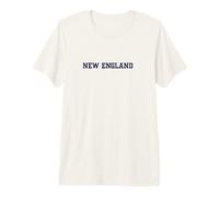 New England, Navy Blue Type Premium T-Shirt