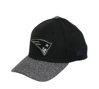 New Era 39Thirty Cap - Grey New England Patriots Black - M/L