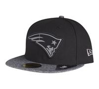 New England Patriots Cap NFL Men's New Era Black Fitted Hat - New