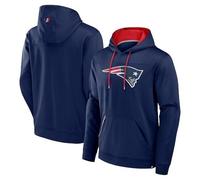 New England Patriots Defender Dot Faded Primary Fleece Hoodie - Mens