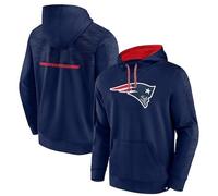 New England Patriots Defender Streaky Poly Fleece Pullover Hoodie - Mens