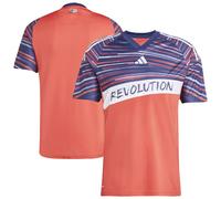 New England Revolution Football Shirt Third 2025 adidas Red Mens MLS Official