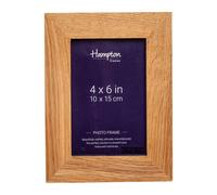 New England Solid Oak Wood Photo Picture Frames Square Rectangle Multi Aperture