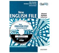 New English File: Advanced: Workbook (without key) with MultiROM Pack: Six-level general English course for adults