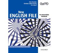 New English File: Pre-intermediate: Workbook: Six-level general English course for adults