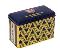 New English Teas Arsenal FC Bruised Banana Tea Tin with 40 Teabags