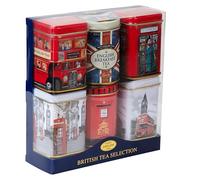 New English Teas British Mini Tin Tea Selection 140 g