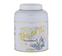 New English Teas, Ivory Vintage Victorian Caddy, with 80 Tea bags