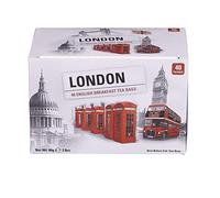 New English Teas London Scenes Tea Carton with 40 Breakfast Teabags, 0.08 kg