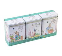 New English Teas Peter Rabbit 3x Tea Tin Pack with 120 Black Tea Bags