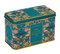 New English Teas Song Thrush and Berries Tea Tin with 40 English Breakfast Teabags