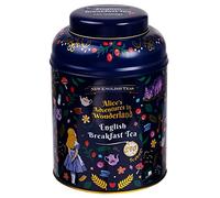 New English Teas Victorian Tea Tin with 240 Breakfast Tea Bags - Navy