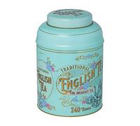 New English Teas Vintage Victorian Deluxe Tea Caddy - Mint Green Mint