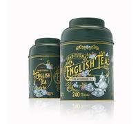 New English Teas Vintage Victorian Tea Tin with 240 English Teabags