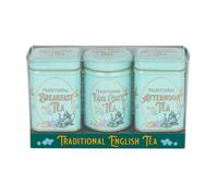 New English Teas Vintage Victorian Tea Tins with looseleaf tea