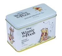 New English Teas Winnie the Pooh Tea Caddy with 40 English Breakfast Teabags, Tigger, Piglet & Eeyore