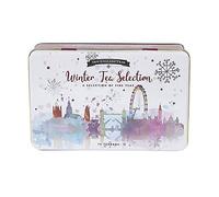 New English Teas Winter Wonderland Christmas Tea Tin Gift with Assorted Teabags