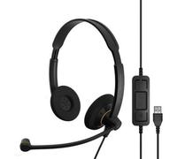New EPOS Sennheiser SC60 SC 60 USB ML Binaural Stereo UC Headset - P/N 504547