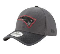 New era 39Thirty Cap NFL 2017 SIDELINE New England Patriots Graphite L/XL