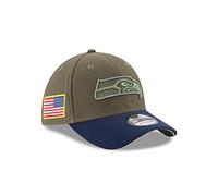New Era 39Thirty Cap Salute to Service Seattle Seahawks - S/M Olive