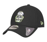 New Era 39Thirty Diamond Cap - Sugar Skull Seattle Seahawks - L/XL