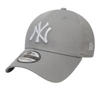 New Era 39THIRTY New York NY Yankees MLB Essential Fitted Baseball Cap Hat Grey